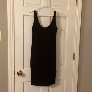 Body con tank dress ribbed